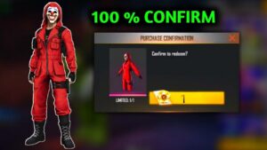 RED CRIMNAL CONFIRM 😍 | FREE FIRE NEW EVENT | GARENA FREE FIRE