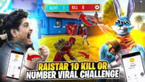 Raistar 10 Kill or Number Viral Challenge | Garena Free Fire