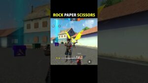 Rock Paper Scissors and AWM One Tap - Garena Free Fire #Shorts #Short