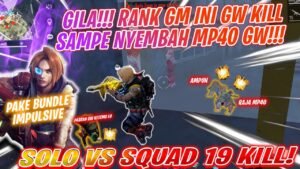 SOLO VS SQUAD IMPULSIVE SHOCK FULL ELITE PASS SEASON 8 ‼️ - GARENA FREE FIRE