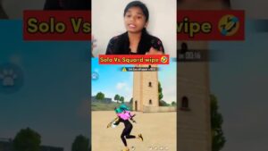 Solo Vs Squard wipe 🤣 | with Facecam #shorts #angryqueen #garenafreefire #reaction #facecam