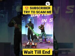 Subscriber Ne Kiya Scam 💔😭 Wait Till End 🥺- Garena Free Fire #shorts #ashortaday #freefire
