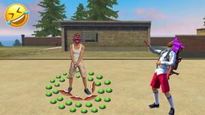 Trolling Enemies with Landmine 🤣 | Free Fire wtf moments 266 | Free Fire funny gameplay exe