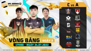 [VFL SERIES B SUMMER 2022] Ngày 3 | Grave Digger đứng đầu BXH, Eagle Esports sở hữu điểm hạ gục lớn!