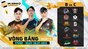 [VFL SERIES B SUMMER 2022] Ngày 5 | Cuộc chạy đua nước rút!