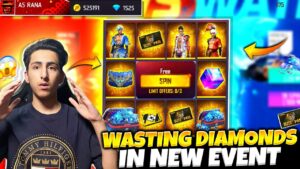 Wasting Diamonds In New Event Opening 400 Crates - Garena Free Fire
