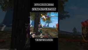 2vs6 situation in br-ranked🥶 intense fight🥵 evom10 power🤯 - GARENA FREE FIRE MAX #shorts #freefire