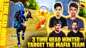 3 Time Head Hunter Target The Mafia Team😲😲!! Garena Free Fire
