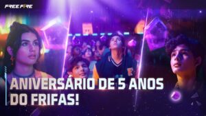 A CELEBRAÇÃO DE 5 ANOS DO FREE FIRE ESTÁ CHEGANDO!