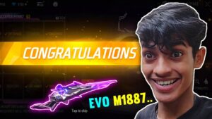 Aaj EVO M1887 Ko MAX Karna Hai 😅 -Garena Free Fire