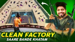 Clean Factory😂 Safai Abhiyaan Free Fire ka Romeo Hi Karega😂- Garena Free Fire