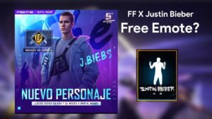Esté Nuevo EMOTE 😱/Justin Bieber - Garena Freefire #freefire #emotes #booyah #freefiremax
