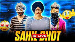 FREE FIRE LIVE - SAHILDHOT GARENA FREE FIRE