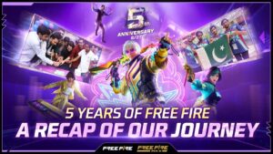 Free Fire - 5 Saalon ka Safar ❤️ | Garena Free Fire Pakistan