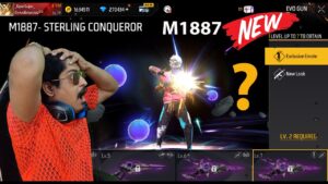 Free Fire New Sterling Conqueror M1887 | 5th Anniversary Free Evo Gun | Garena Free Fire Max