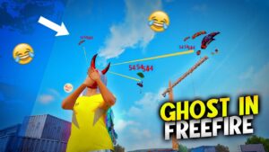 Invisible Ghost In Free Fire 🤫 Teleport Hacker Or Ghost ? Garena Free Fire Funny Video || PK GAMERS