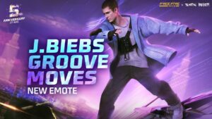 J.Biebs Got Swag | Groove Moves Emote| 5th Anniversary| Garena Free Fire Max