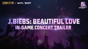 JUSTIN BIEBER CONCERT TEASER | Beautiful Love | 5th Anniversary | Garena Free Fire MAX