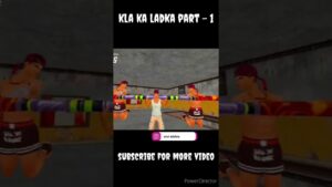 Kla ka ladka part - 1 | Garena Free Fire - #shorts #short