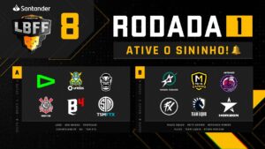 LBFF 8 - Rodada 01 - Grupos A e B | Free Fire