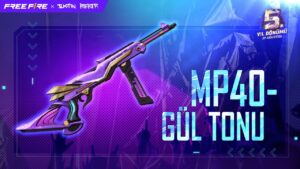 MP40- Gül Tonu🌹 | 5. Yıl Dönümü | Garena Free Fire