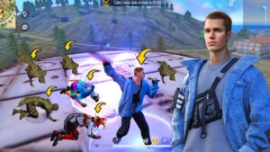 🔥New Justin Bieber Beautiful Love Emote Show Front Of Enemy Factory Top || 27 Kills Solo Vs Squad