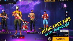 Nitin free fire in my Friendslist 😘❤️Garena free fire MAX #shorts #freefire #viral @NITIN FREE FIRE