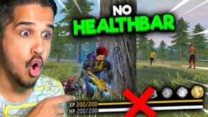 No Health Bar & No Medkit Challenge || Garena Free Fire || Desi Gamers