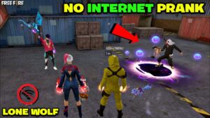 No Internet Prank Free Fire - Hip Hop Show Me Emote - Garena free fire