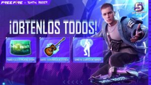 Nuevos objetos Justin Bieber x Free Fire 🔥 | Garena Free Fire