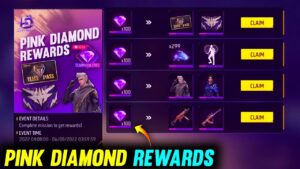 PINK DIAMOND REWARDS 💎👀 -Garena Free Fire
