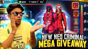 Red Criminal Bundle Giveaway Garena Free Fire