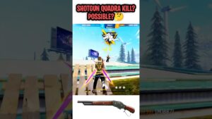 SHOTGUN IMPOSSIBLE QUADRA KILL🎯 || GARENA FREE FIRE #shorts #freefireshotgun #freefire #quadrakill