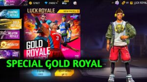 SPECIAL GOLD ROYAL 😍 |FREE FIRE SPECIAL GOLD ROYAL FULL DETAILS | Garena free fire