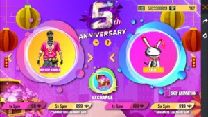 Season 1 Backpack 😱 5TH Anniversary Exchange Event 😍 Challenge Gone Wrong - Garena Free Fire