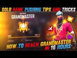 Solo Rank Pushing Tips And Tricks || How To Push Grandmaster - Garena FreeFire