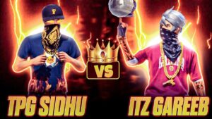 TPG SIDHU VS  🔥@ITZ GAREEB || MOBILE X PC 😱|| BEST FIGHT 🧡 Garena Free Fire