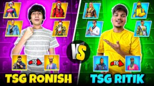 TSG Ritik Challenge Me For New Collection Vs😡🆕 Character Bundle Collection Vs 😍 - Garena Free Fire