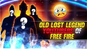 Top 5 Lost Famous YouTubers Of Garena Free Fire💔 #shorts