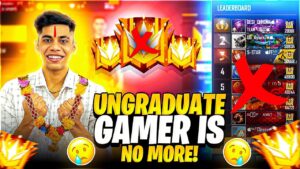 @UnGraduate Gamer अब नहीं रहे!!🙏 || सब खत्म!!😭 - GARENA FREEFIRE