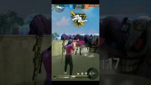 0p Awm challenge Garena free fire 👿 ll #viral #short #youtubeshorts #freefire