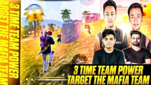 3 Time Team Power Target The Mafia Team😲😲!! Garena Free Fire