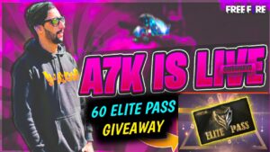 60 Elite Passes Giveawa Free Fire | Garena Free Fire Live