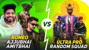 Ajjubhai, Amitbhai & Romeo Vs World Best PC Players Of Free Fire😱- Garena Free Fire