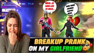 Breakup Prank On My Girlfriend FreeFire😭 || Gone Emotinal🥺 || Garena Freefire @Tonde Gamer
