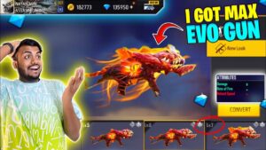 Finaly Dragon Evo Max Ump 😱+++ Damage Ump World Record By Me Small Brother 😍 - Garena Free Fire