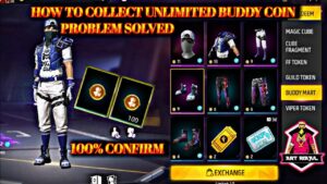 HOW TO GET BUDDY COINS ? FREE FIRE BUDDY MART EVENT|Garena free fire How To Get Free  Fire Token