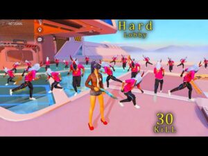 Hard Lobby Solo vs Squad Full Gameplay | Garena Free Fire | Zara FF |