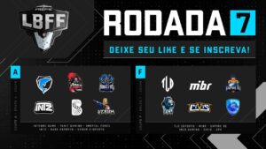LBFF 8 Série B - Rodada 07 - Grupos A e F | Free Fire