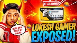 LOKESH GAMER EXPOSED🤬 ID SCAMMED😭 "जान लो सचाई" - GARENA FREEFIRE